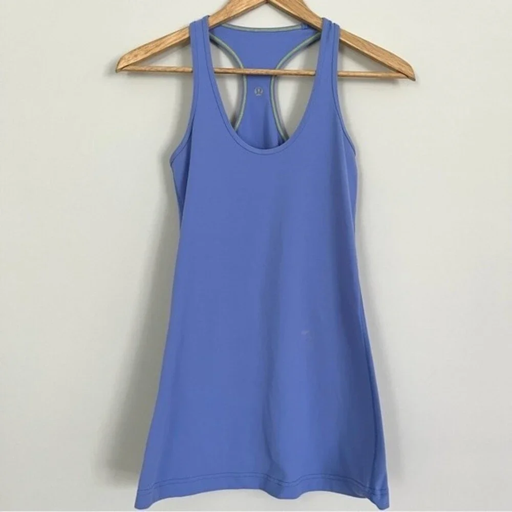 Lululemon Cool Racerback Tank in Lullaby, Size 6